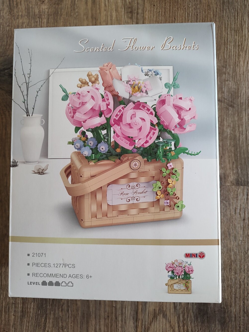 Scented Lego Like Flower Basket